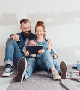 Couple Rent Buy Installation Notaires Office